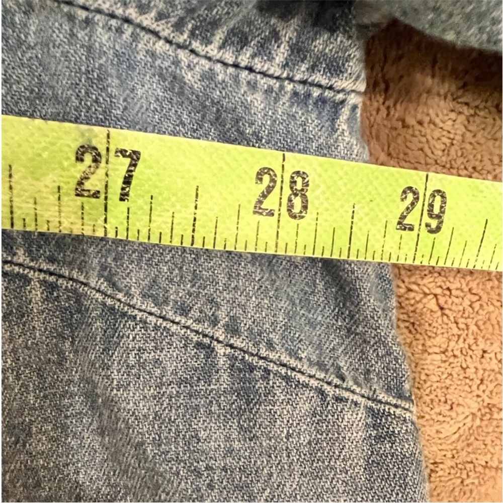 Lane Bryant Off the Shoulder Flutter Sleeve Jean Blouse 26/28 - Picture 6 of 6